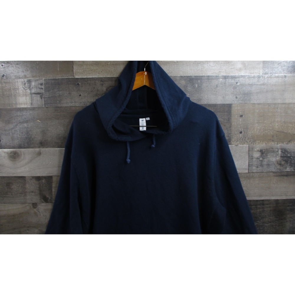 State & Liberty Hoodie Mens 3XL Navy Blue Athletic Fit 4-Way Stretch Pullover
